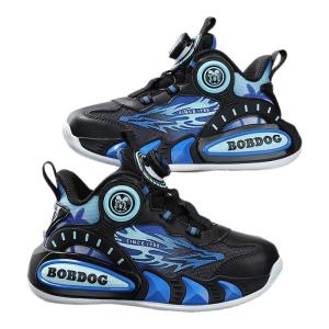 Bobdog | Durable Breathable Boys Basketball Shoes with Knob Buckle