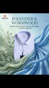 Áo sơ mi tay ngắn Khatoco (M-3XL)