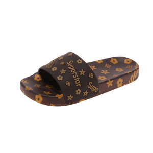 Womens Indoor Home Bathroom Thick Bottom Fashion Autumn Winter Outdoor Wearable Anti-Slip Slippers Princess Style PVC Material