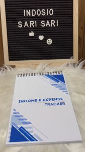 INCOME & EXPENSE TRACKER • Laminated Cover • A5 / A4 size • 80gsm • 70 leaves • 140 pages • OPTION TO CUSTOMIZE