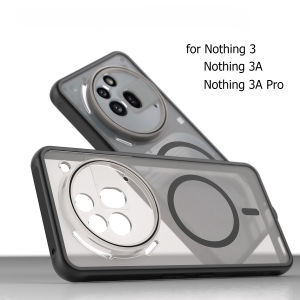 For Nothing phone 3A Pro 3 Case Matte Clear Magsafe Magnetic Wireless Charge Shockproof Back Case For Nothing Phone 3 3A Cover