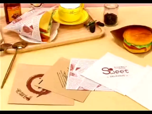 100Pcs Food grade Disposable Paper Oil Proof Bag Takeaway Wrapper Burger Sandwich Bread Snacks