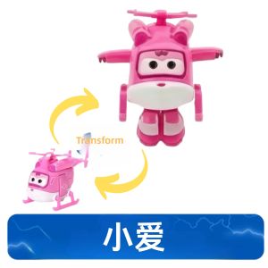 QAT | Transformable Super Wings Character Toy Set