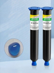 ZHUOLIDE | Removable Blue Sealing Waterproof UV Adhesive for Electronics 6221