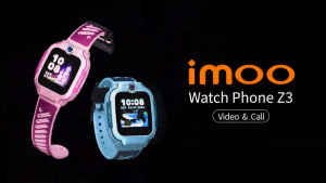 imoo Watch Phone Z3 Kids Smart Watch Phone (Touch Screen Android GPS Tracking Video Call Chat 4G Water Resistant)