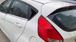 For Ford Fiesta MK7 MK7.5 2008-2017 Rear Side Window Louver Air Vents Cover Spoiler Car Side Window Decoration Cover