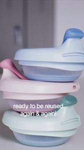 B.BOX Silicone Fill + Feed (110ml) - Tempat makan anak / mpasi bayi / pure bayi / food feeder / food fruit feeding pacifier / empeng buah / peralatan makan / reusable / tempat minum anak / gelas anak