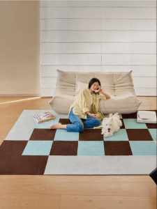 SAIBOSI | Detachable and Washable Patchwork Rug Waterproof