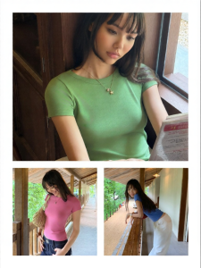 audwyn | Slimming BM Style Fashion Short Sleeve T-Shirt