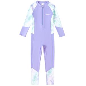 YUKE | Girls All in One Swimwear Long Sleeve Pants Thermal