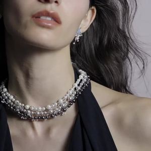 HEFANG Jewelry | Mẫu Thiết Kế Tinh Vân Bong Bóng Dây Chuyền Elegance