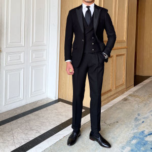 Bộ Suit Ba Mảnh Phong Cách Anh Quốc Elegent Dành Cho Tiệc Tùng