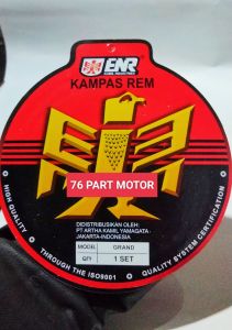 Kampas rem belakang Vario Scoopy Beat (5pcs)ENR