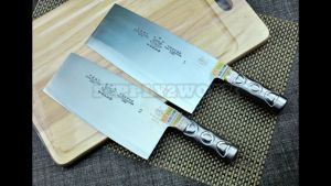 มีดปังตอ มีดอีโต้ สิงโตคู่ (Double Lion) - ปังตอ มีดเชฟจีน มีดทำครัวสแตนเลส เบอร์ 1 และ เบอร์ 2