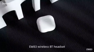 Hoco EW83 หูฟังบลูทูธ BT5.4 เสียงดี สเตอริโอ ระบบสัมผัส แบตอึด 4 ชม. เชื่อมต่อไว ใช้ได้ทุกรุ่น