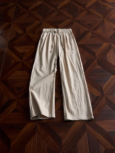 ZHUOCAN | Light and Cool Loose Texture Casual Pants
