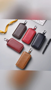 Gantungan Kunci Mobil Dompet Gantungan Kulit Premium Leather Keychain Bisa Digantung Di Pinggang