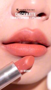 SOMETHINC Checkmatte Lipstick | Transferproof & Waterproof | Ultra Lightweight Blurry Matte | Pigmented & Non Drying