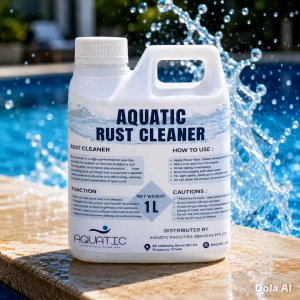 AQUATIC Rust Cleaner 1L | Pool Rust Stain Remover | Remove Iron Stains and Surface Cleaning Solution