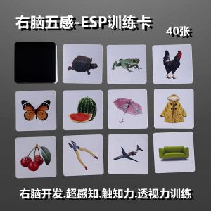 Baby ESP Card Right Brain Development Super Perception Training Intuition Perseveration Ability Game Card Mind Reading