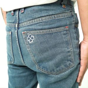 Jeans for Man Seluar Lelaki No. 22 Blue Washed Slim Straight Pride N Joy