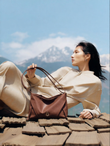 bampo | New Vintage Tannin Leather Large Capacity Tote Bag