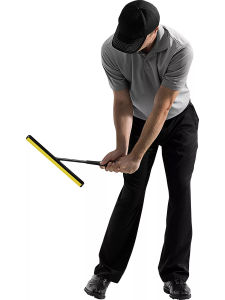 Swing Perfect | Compact Warm-Up Golf Swing Plane Trainer Delayed Release