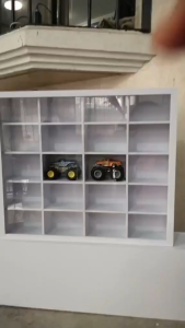 Monster truck jam 1:64 display case dustproof 20s