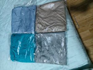 Gối Lót Lụa Tre 29 Nhân Dân Tệ 2 Cặp Vải Lanh 39 Nhân Dân Tệ 2 Cặp Chất Liệu Cotton Nguyên Chất Phong Cách Trung Hoa Có Thể Giặt Máy