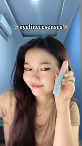 ESENSES EYELINER WATERPROOF - Ujung Lancip - Akurat dalam Satu Olesan - Formula Tahan Air - Tidak Mudah Luntur - Ken Herbal