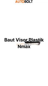 Baut Visor Plastik M5x25 NMAX N-MAX Baut Tameng Windshild Winshield Win Shield Winsil Nylon Nilon M5 X 25 5X25 5 M5