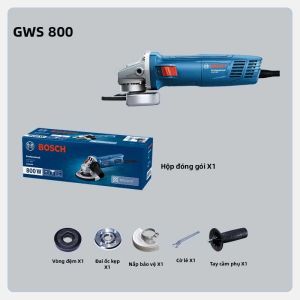 Bosch | Máy Mài Góc BOSCH GWS 800 Máy Cắt Và Đánh Bóng 800W Máy Khoan Điện Công Cụ Tạo Lỗ Trung Tâm