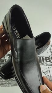 StyleHub Black Elegance | Sepatu WIBI Formal Pantofel - Hitam Pria SP31
