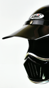 HELM KHC CAKIL PET PANJANG RETRO FULL FACE CEWEK ORIGINAL SNI