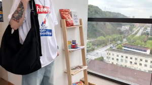 Men Shoulder Bag Large Capacity Messenger Canvas Bag Spacious Lightweight Waterproof Dumpling Bag