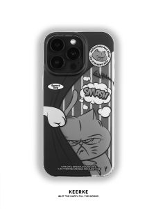 Dark Humor Garfield Graffiti Phone Case Creative Design Cartoon Personality Shell for   13 15 pro Max 14 pro