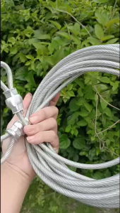 Dây Cáp Khoá Xe Thép Bọc Nhựa Dài 10m Phi 8mm Dùng Làm Dây Khóa Bảo Vệ Xe Đồ Dùng Gia Đình