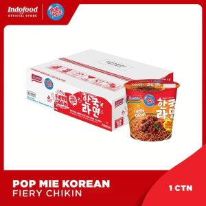 Pop Mie Cup Smua Varian Rasa  Harga Yang Tertera Persatu karton isi24cup/12cup.