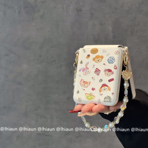 Lhiaun Cartoon Lingna Bei Er Side Buckle Bracelet Compatible Zflip7fe Foldable Screen N3flip Mobile Phone Case Purax Xiaomi Mixflip2 Protective Cover Pocket2 Guard Axis P50