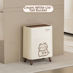 Narrow Space Fitting Trash Bin 18cm