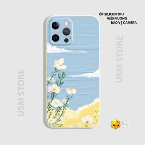 Ốp điện thoại in hình tranh vẽ sơn dầu cho iphone 6/6s/6plus/7/7plus/8/8plus/X/XS/XSmax/XR/11/11Pro/11Promax/12/12Mini/12 Pro/12 Promax/13/13 Pro/13 Promax/13Mini chất TPU mềm mịn viền vuông có cạnh bảo vệ camera