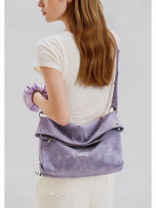 TOUTOU | Autumn Winter Leopard Print Collapsible Commuter Womens Shoulder Tote