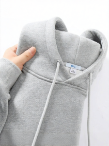 Warrior | Hooded Oversized Gray Hoodie for Men