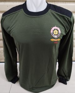 kaos pol pp lengan panjang/kaos lapangan pol pp lengan panjang