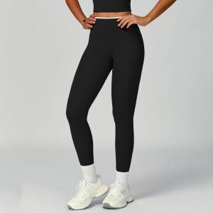 Bare Sensation High-Waist Shaping Yoga Pants Slim Fit