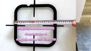 Kiềng Bếp Gas Electrolux Vuông 22cm MẪU MỚI 2023 Loại Thép DÀY 5mm Thiết kế tiện dùng cho nồi chảo nhỏ - Thay Lắp Cho Các Loại Bếp ga Electrolux