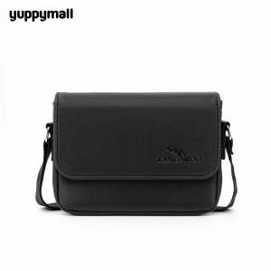 กระเป๋าสะพายข้างผู้ชาย จิงโจ้ หนังPU ทรงกล่องแนวนอน ขนาด 8.5 นิ้ว ผลิตจากโรงงานไทย