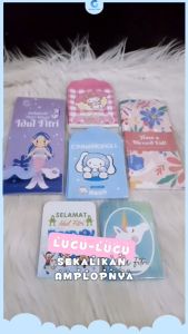 Paket 6 Amplop Lebaran Karakter Panjang Standart & Mini