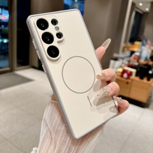 szhaiyu | Magnetic TPU Phone Case for Samsung Galaxy S26 S25 S24 S23 S22 Ultra S25 Edge S25 FE A37 A07 A56 A17 A55 A26 A36 A35 PC Cover