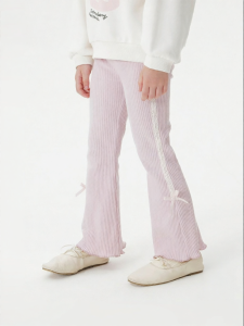 Marc&Janie | Girl Lace Bow Flared Pants